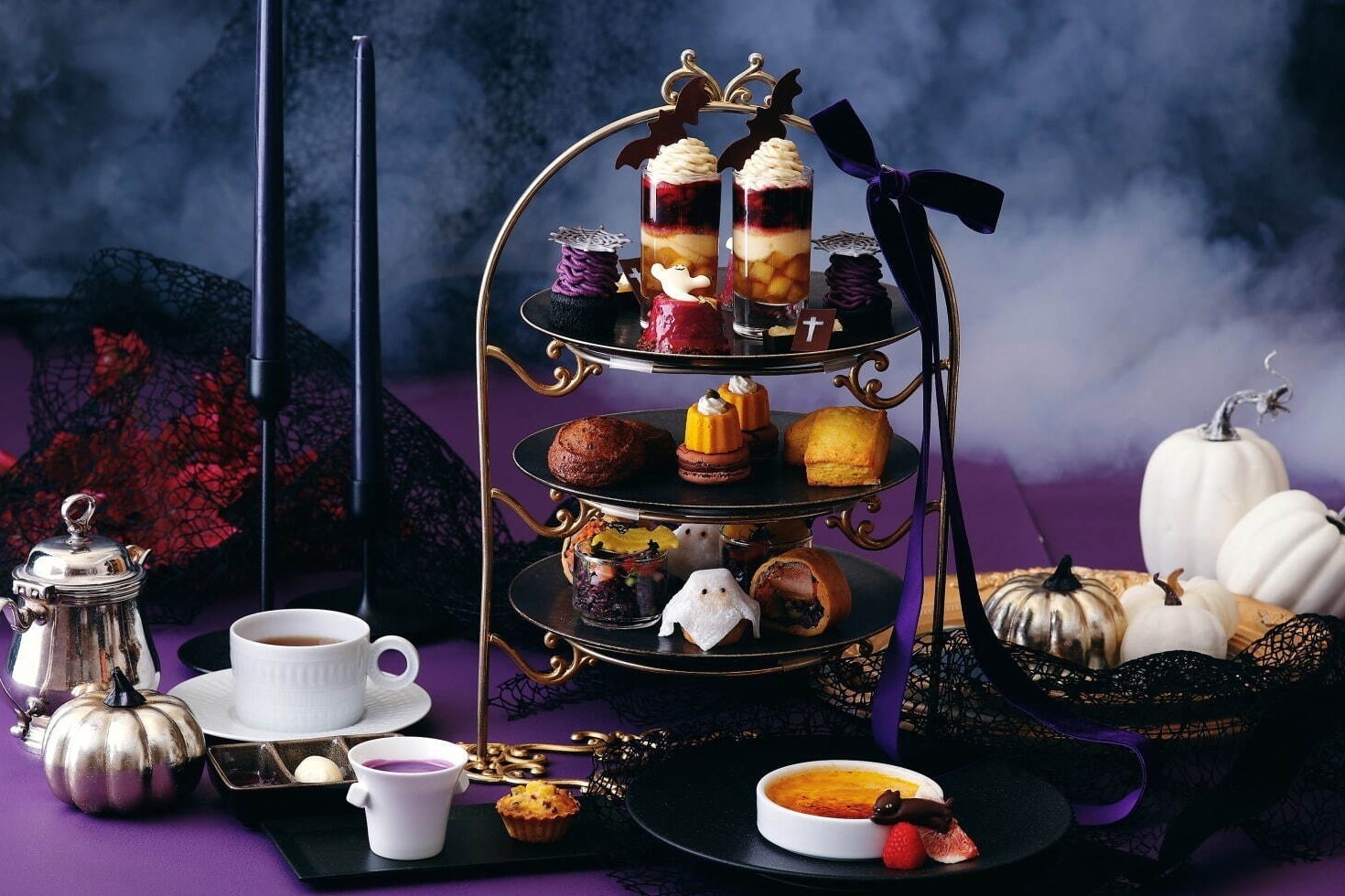 ハロウィンアフタヌーンティー特集2023＜全国版＞東京や大阪のホテルで味わう“おばけ＆魔女”スイーツ