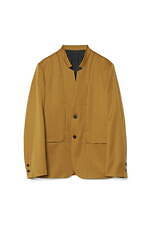 イレニサの新作、身頃を切り替えたラペルレスジャケット＆人工スエードのダブルジャケット｜写真1