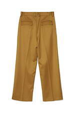 イレニサの新作、身頃を切り替えたラペルレスジャケット＆人工スエードのダブルジャケット｜写真6