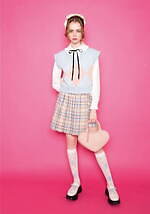 ミルク新作“スクールガール風”のチェック柄ジャケット＆スカパン、リボン付きワンピースも｜写真19