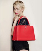 ミシェル・ウィリアムズ、ルイ・ヴィトンの広告に ‐ カリーヌ・ロワトフェルドがスタイリング｜写真1