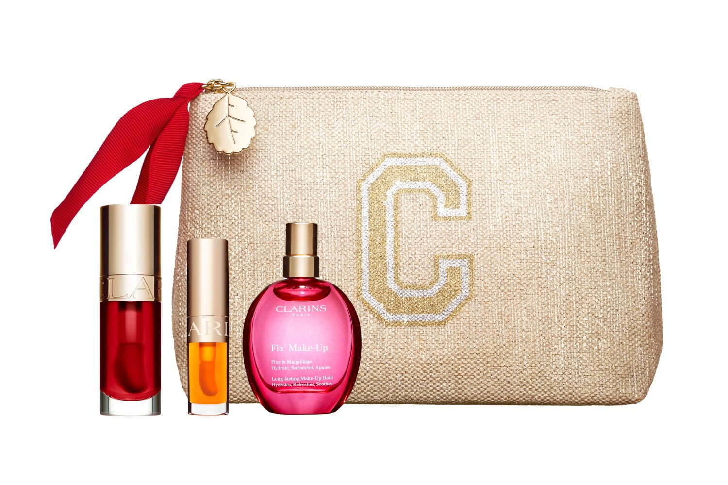 クラランス23年クリスマスコフレ第4弾、人気リップオイル入り「リップケアキット」でふっくら唇に