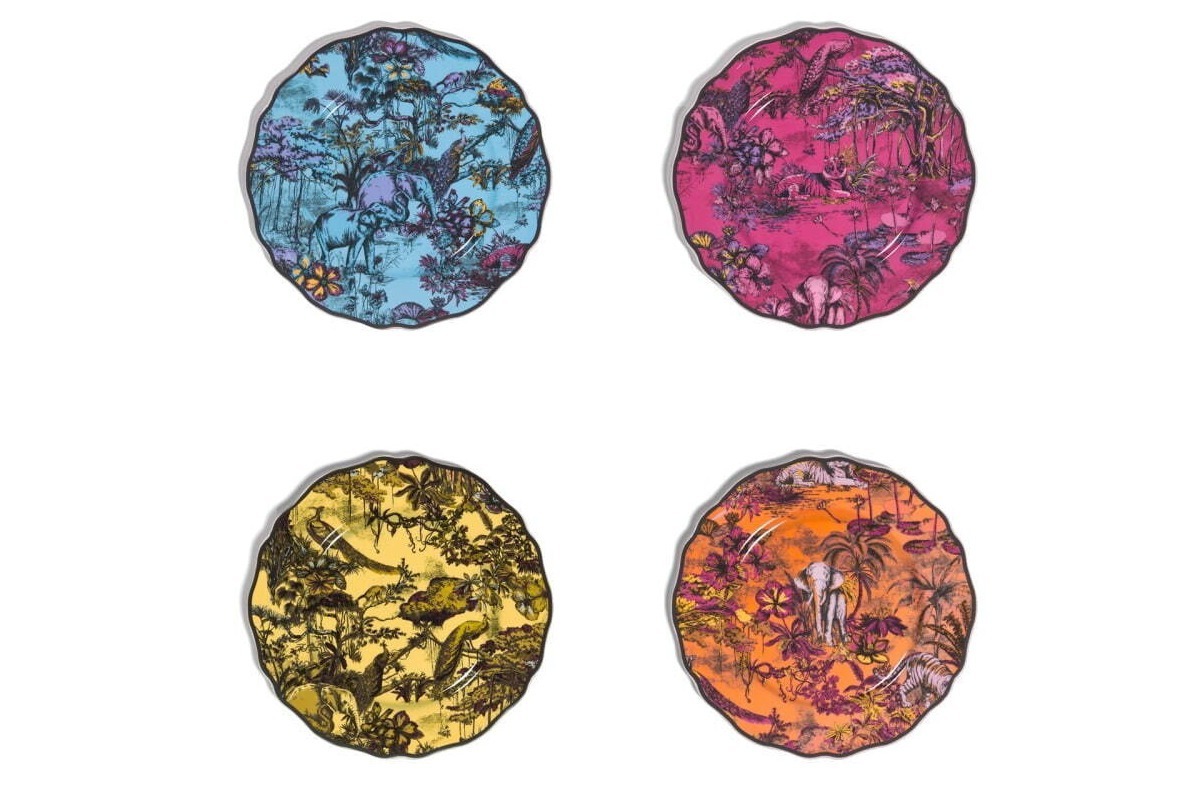 ディオール メゾン「インディア」“インドの風景＆動植物”を描いたテーブルウェアやキャンドル