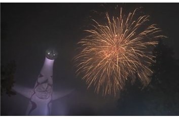 万博記念公園「万博夜空がアートになる日2023」