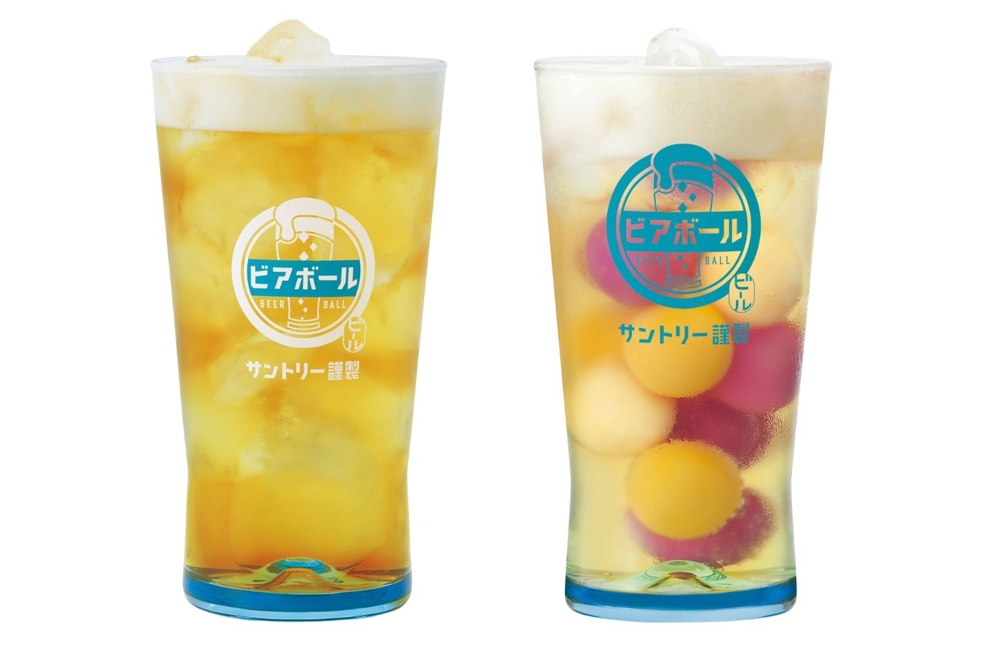 「ビアボール」×人気アイス「アイスの実」