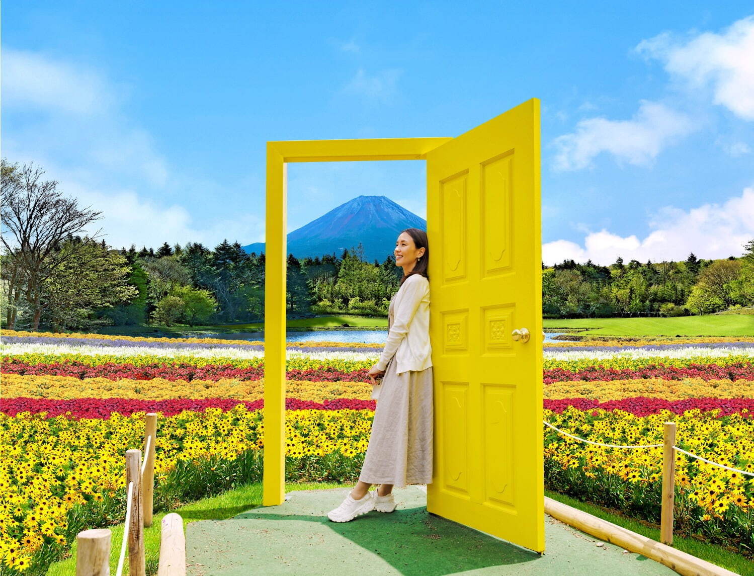 「幸せの黄色い扉」