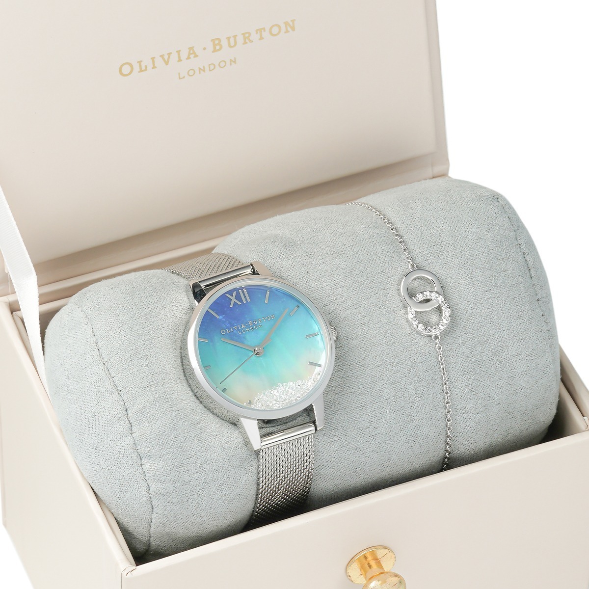 オリビア・バートン新作腕時計 - 神秘的な海中イメージ、クリスタルが
