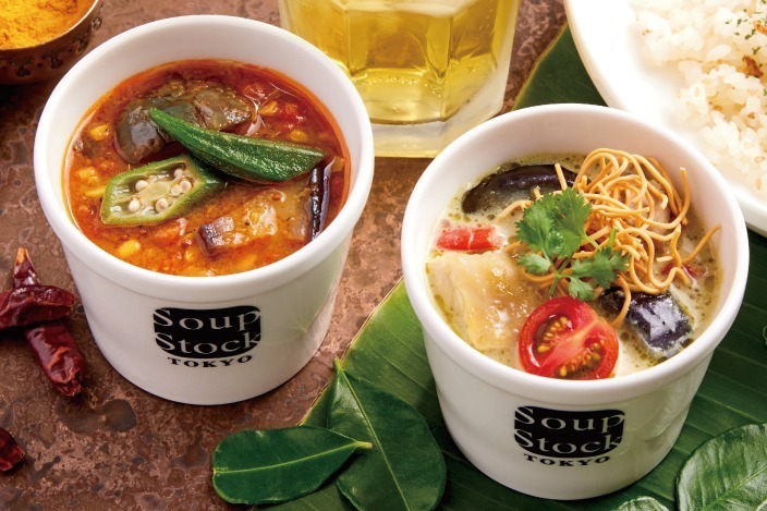 スープカレー｜スープストックトーキョーに“アジアの味”、スパイス＆ハーブたっぷり「グリーンカレー」など