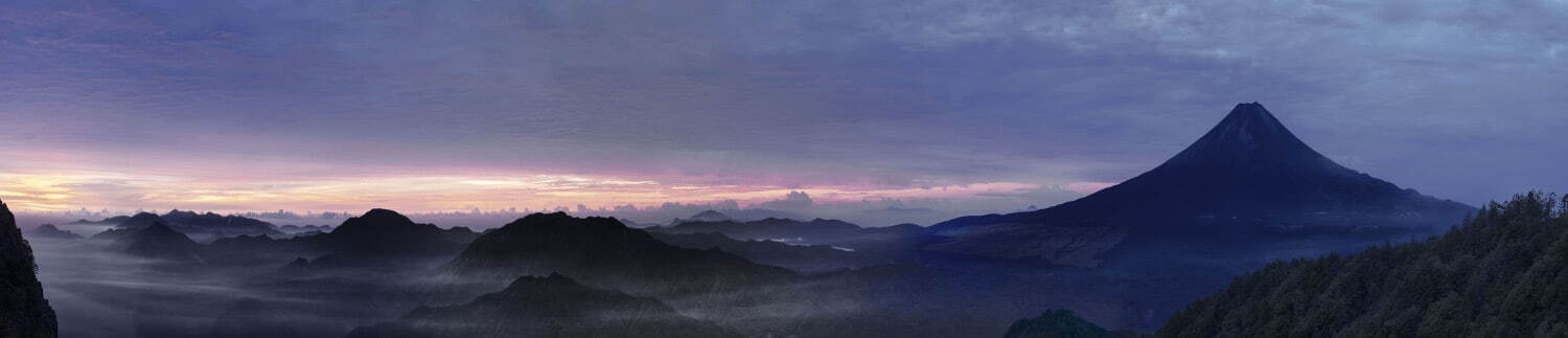 杉本博司 《富士山図屏風》 2023年 ピグメント・プリント 作家蔵 ©Hiroshi Sugimoto