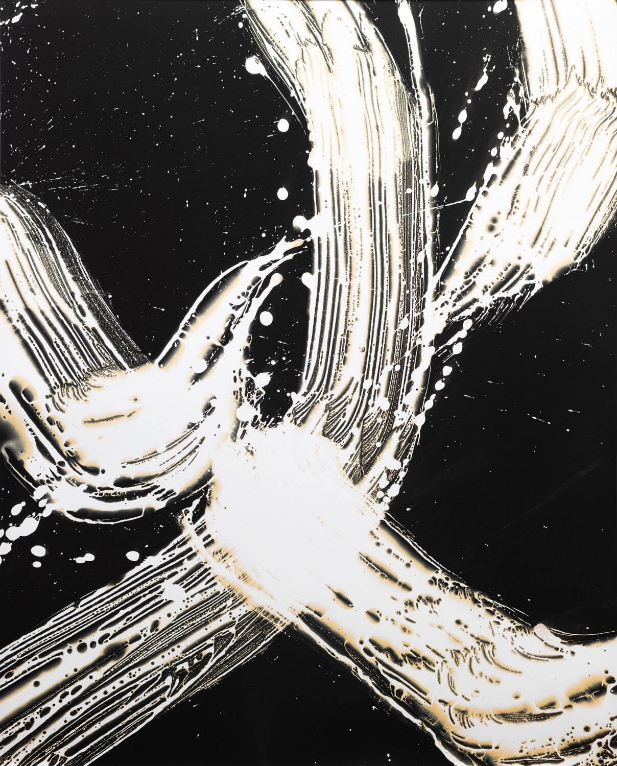 杉本博司 《Brush Impression 0625「火」》 2023年 銀塩写真 作家蔵 ©Hiroshi Sugimoto