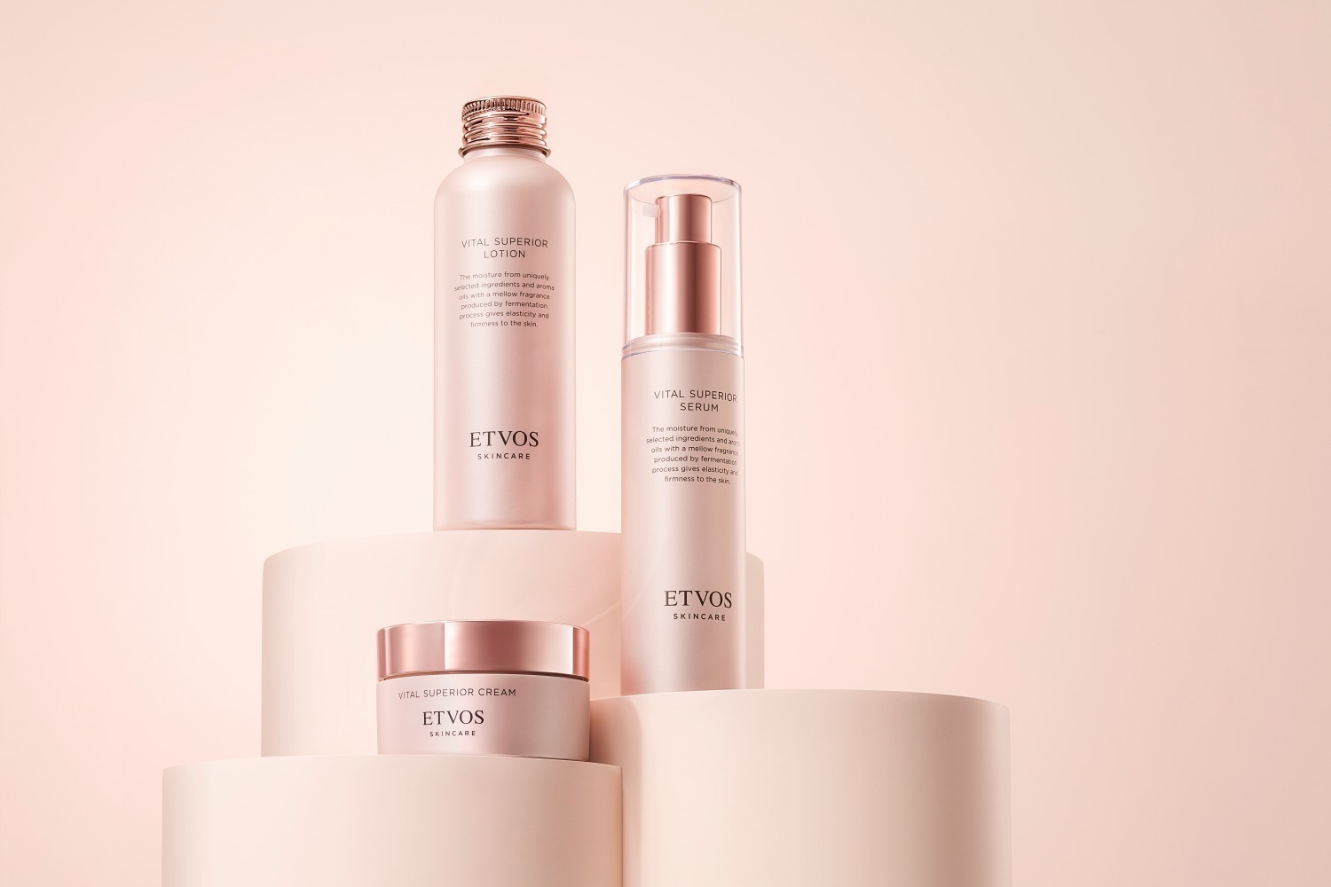 セラミド｜エトヴォス最高峰スキンケア「ヴァイタルスペリアライン」誕生、“全世代の敏感肌向け”美容液など