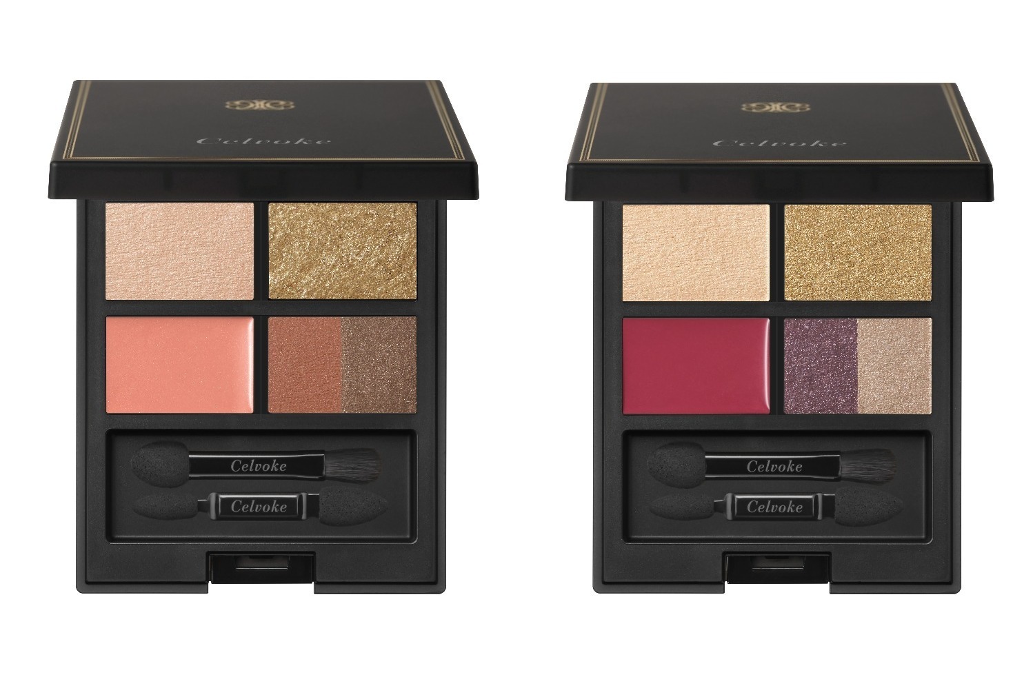 マットアイシャドウ｜セルヴォーク23年クリスマスコスメ、“ルネサンス絵画”着想のパール輝くマルチパレットなど