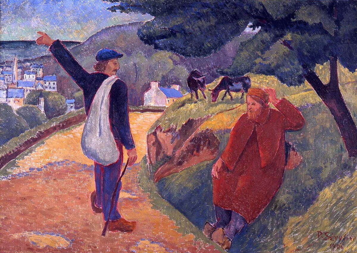 ポール・セリュジエ 《さようなら、ゴーギャン》 1906年
油彩／カンヴァス カンペール美術館
Collection du musée des beaux-arts de Quimper, France