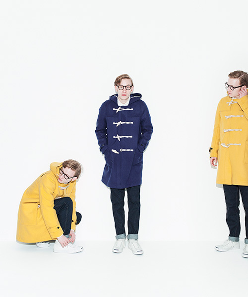 ブラック＆ブルー 2014-15年秋冬｜male ダッフルコート