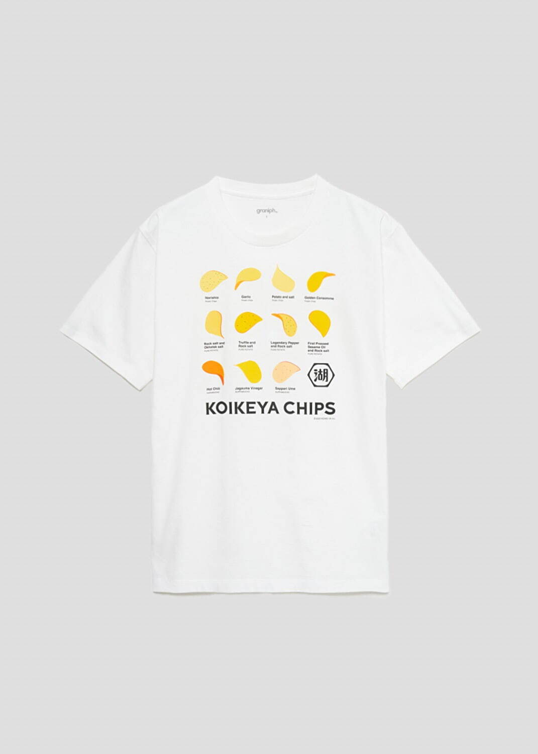「湖池屋チップス(湖池屋)｜Tシャツ」3,500円