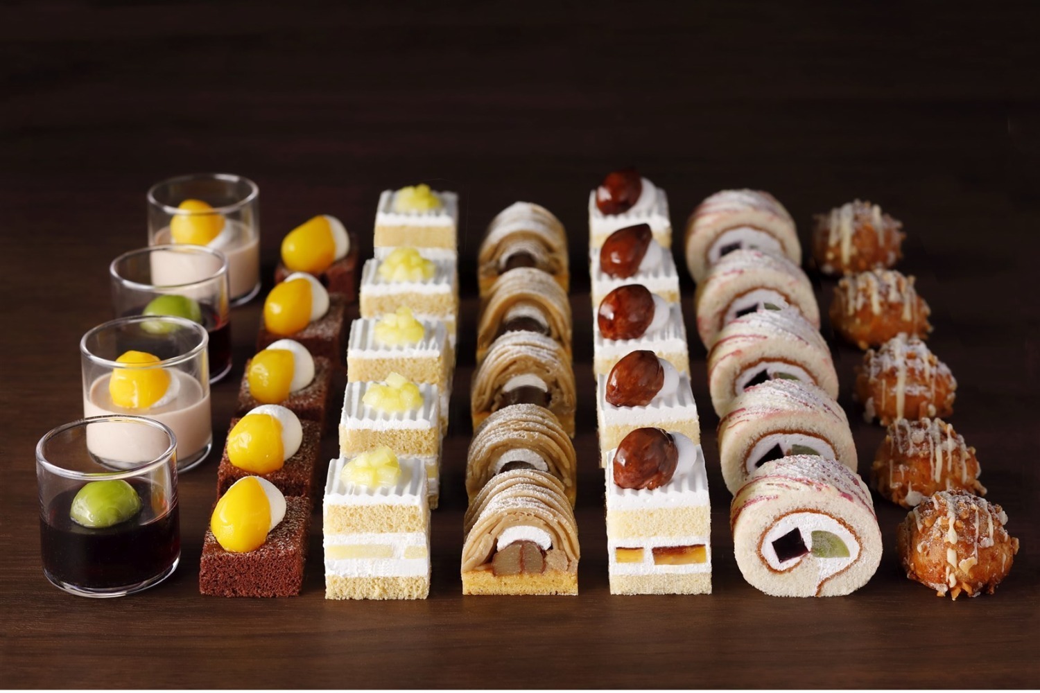 ぶどう｜ホテルニューオータニ幕張“栗＆ぶどう”のスイーツビュッフェ、3種のショートケーキ食べ比べも