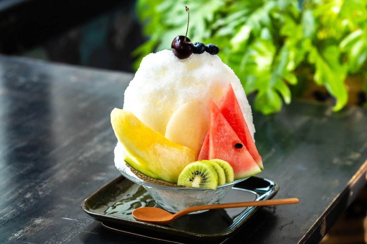 “一年中楽しめる”しろくまかき氷「銀くま」旬のフルーツを使用、銀座・カフェ ダイニング ボタリコで