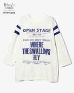 ロドリリオン×アメリカーナ、ロックコンサート風プリントカットソー＆ツバメ刺繍のブーツカットジーンズ｜写真7