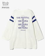 ロドリリオン×アメリカーナ、ロックコンサート風プリントカットソー＆ツバメ刺繍のブーツカットジーンズ｜写真9