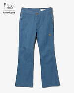 ロドリリオン×アメリカーナ、ロックコンサート風プリントカットソー＆ツバメ刺繍のブーツカットジーンズ｜写真13