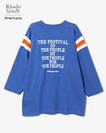 ロドリリオン×アメリカーナ、ロックコンサート風プリントカットソー＆ツバメ刺繍のブーツカットジーンズ｜写真5