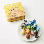 花江夏樹プロデュース「HanaH」×カカオキャットのチョコレート＆クッキー缶、猫型バタークッキーなど｜写真5