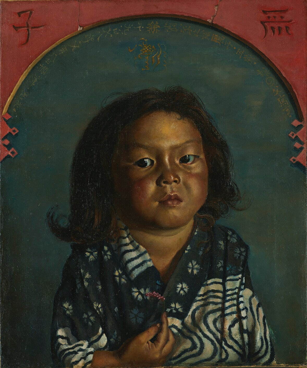 岸田劉生 《麗子肖像(麗子五歳之像)》
1918年 油彩・キャンバス 東京国立近代美術館蔵