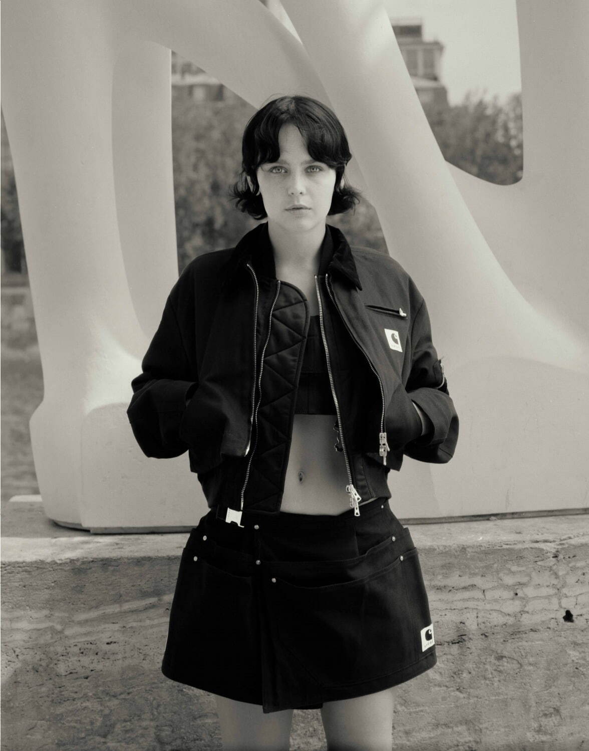 写真42/89｜sacai × カーハート WIPのコラボウェア、“ミリタリー