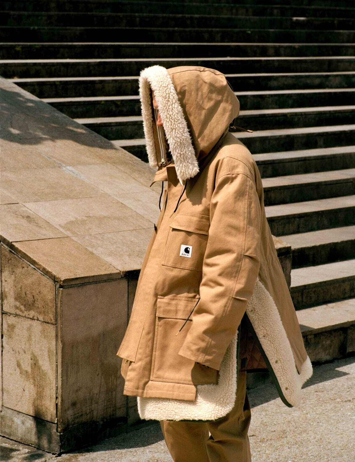 写真7/89|sacai × カーハート WIPのコラボウェア、“ミリタリー風”淡い