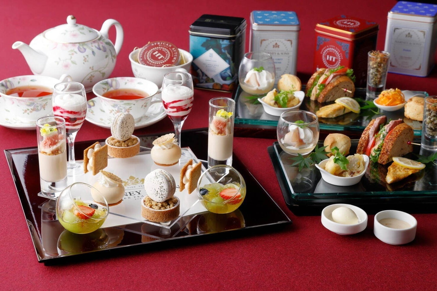NY発ティーブランド「ハー二ー＆サンズ」コラボアフタヌーンティーが大阪マリオット都ホテルで