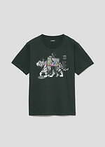 L グラニフ　中村佑介　 Tシャツ　四畳半タイムマシンブルース 四畳半タイムマシンブルース｜ビッグシルエットTシャツ｜ユニ