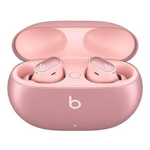 Beatsのワイヤレスイヤホン「スタジオ バッズ プラス」にメタリックな新色、シルバー＆ピンクの2色｜写真1