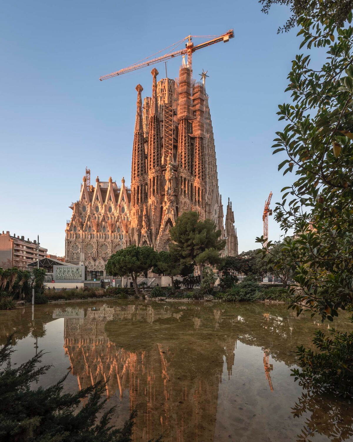サグラダ・ファミリア聖堂(降誕の正面側)、2023年1月撮影
© Fundació Junta Constructora del Temple Expiatori de la Sagrada Família
