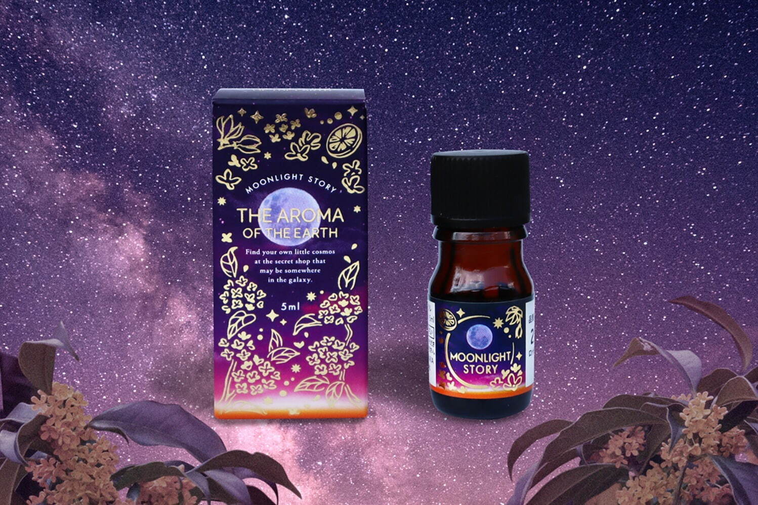 THE AROMA OF THE EARTH 月夜のきらめきの香り 5mL 1,550円