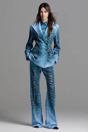 エルマンノ シェルヴィーノ(ERMANNO SCERVINO) 2024年リゾートウィメンズコレクション  - 写真1