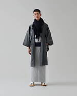 ザ・ヤード 2023年秋冬きもの - 白百合色の結城紬や青空のような久留米絣、切子のガラス帯留も｜写真6