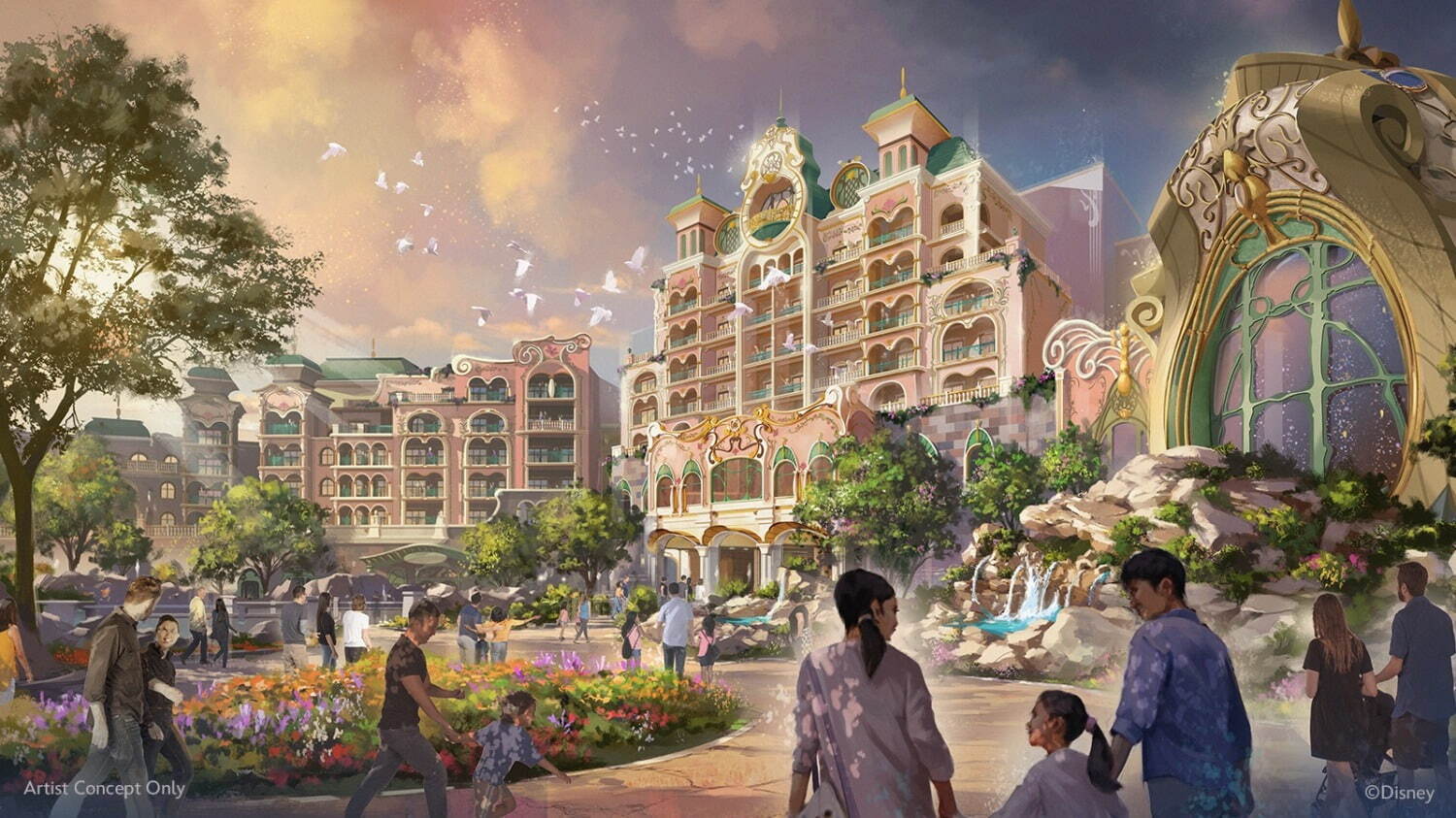「東京ディズニーシー・ファンタジースプリングスホテル」パーク一体型ホテル、レストランやショップも｜写真68