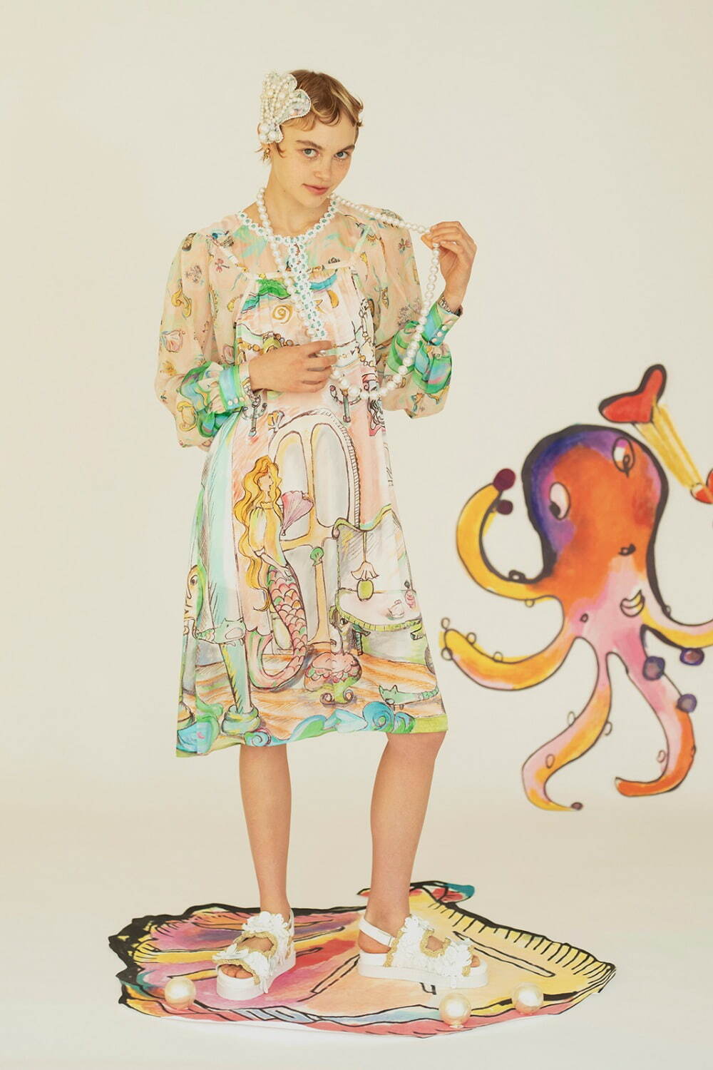 ツモリチサト(TSUMORI CHISATO) 2024年春夏ウィメンズコレクション  - 写真12