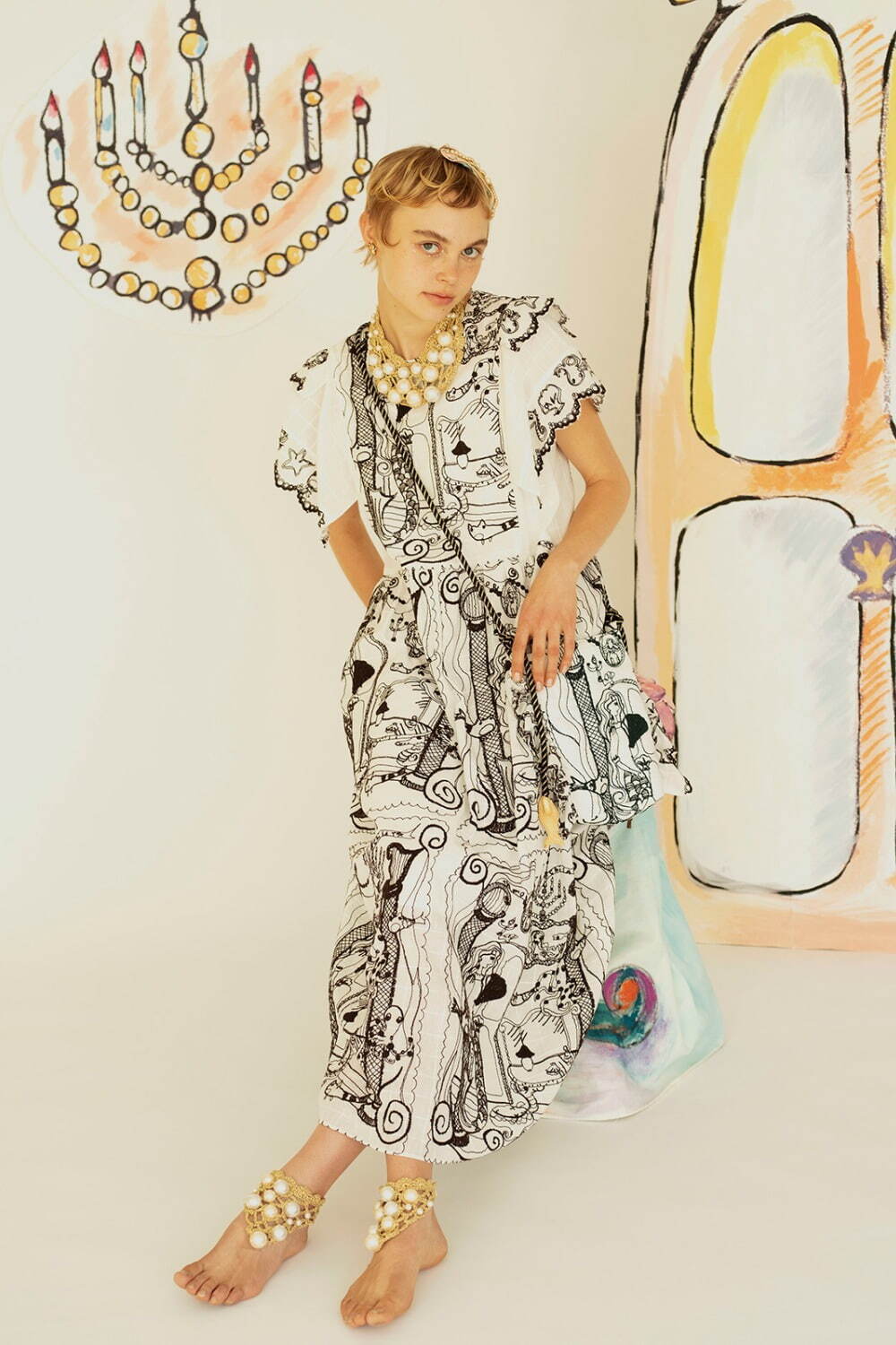 ツモリチサト(TSUMORI CHISATO) 2024年春夏ウィメンズコレクション  - 写真16