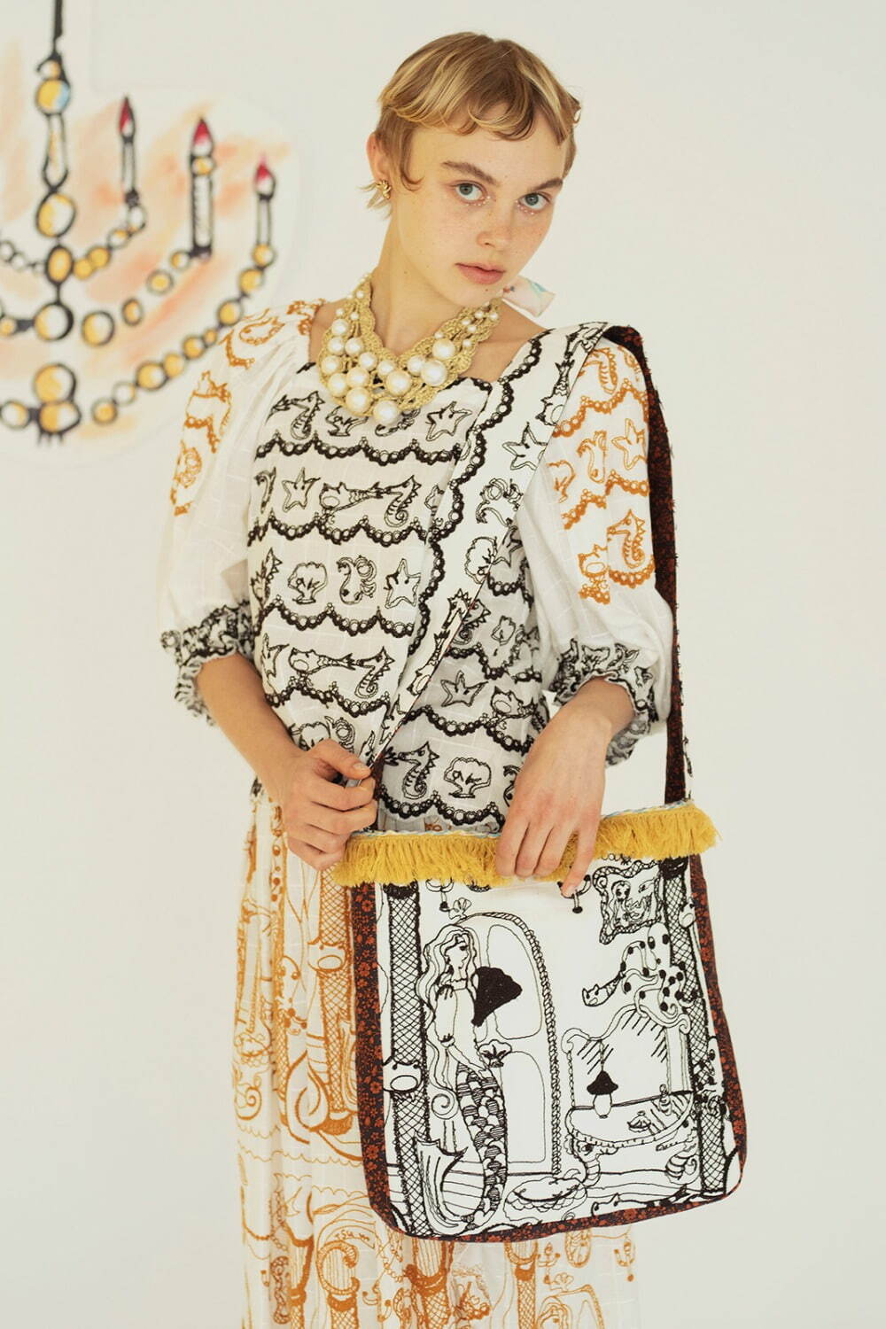 ツモリチサト(TSUMORI CHISATO) 2024年春夏ウィメンズコレクション  - 写真21