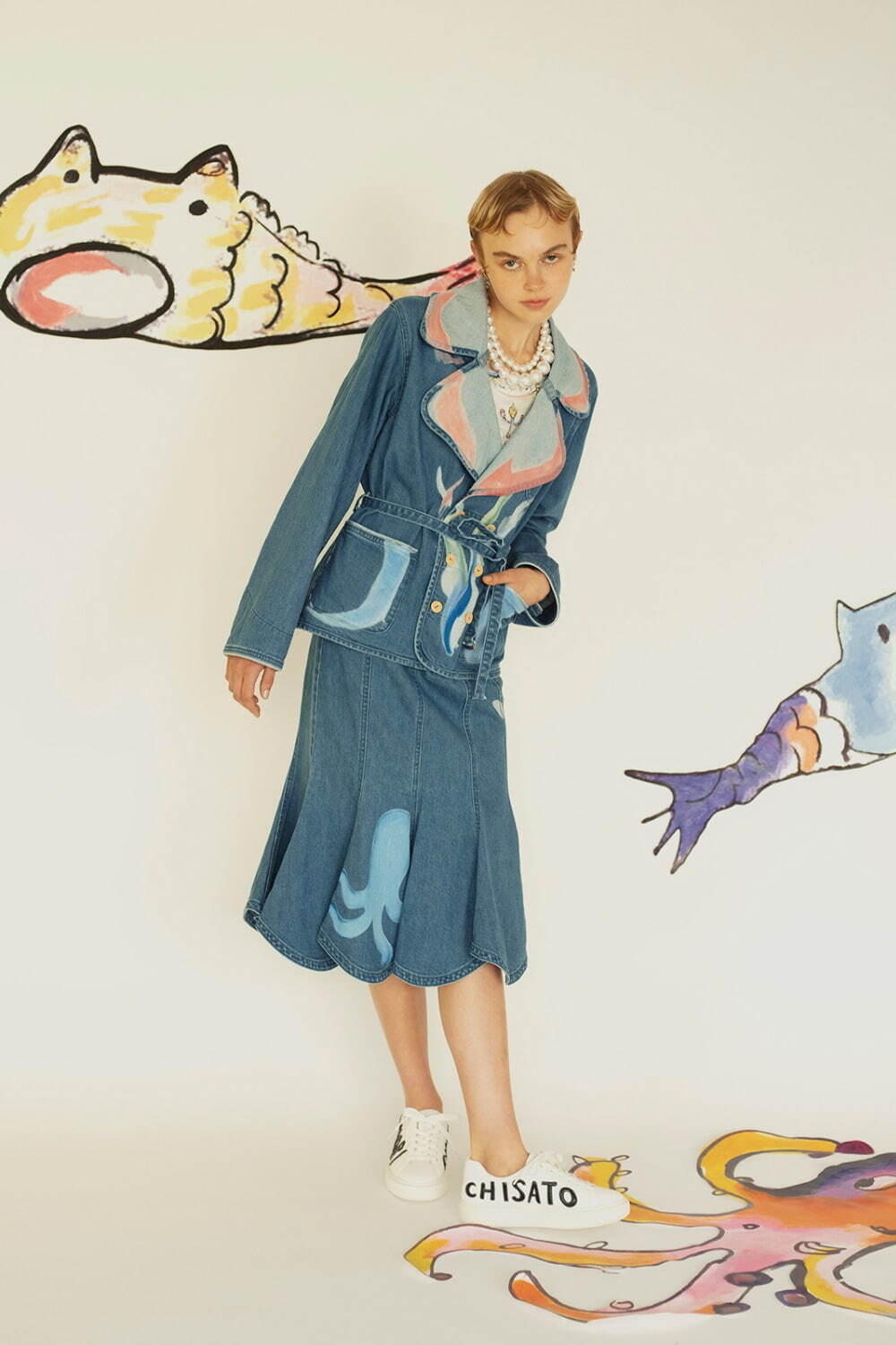 ツモリチサト(TSUMORI CHISATO) 2024年春夏ウィメンズコレクション  - 写真28