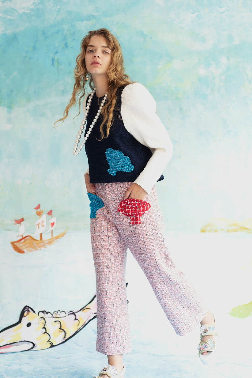 ツモリチサト(TSUMORI CHISATO) 2024年春夏ウィメンズコレクション  - 写真58