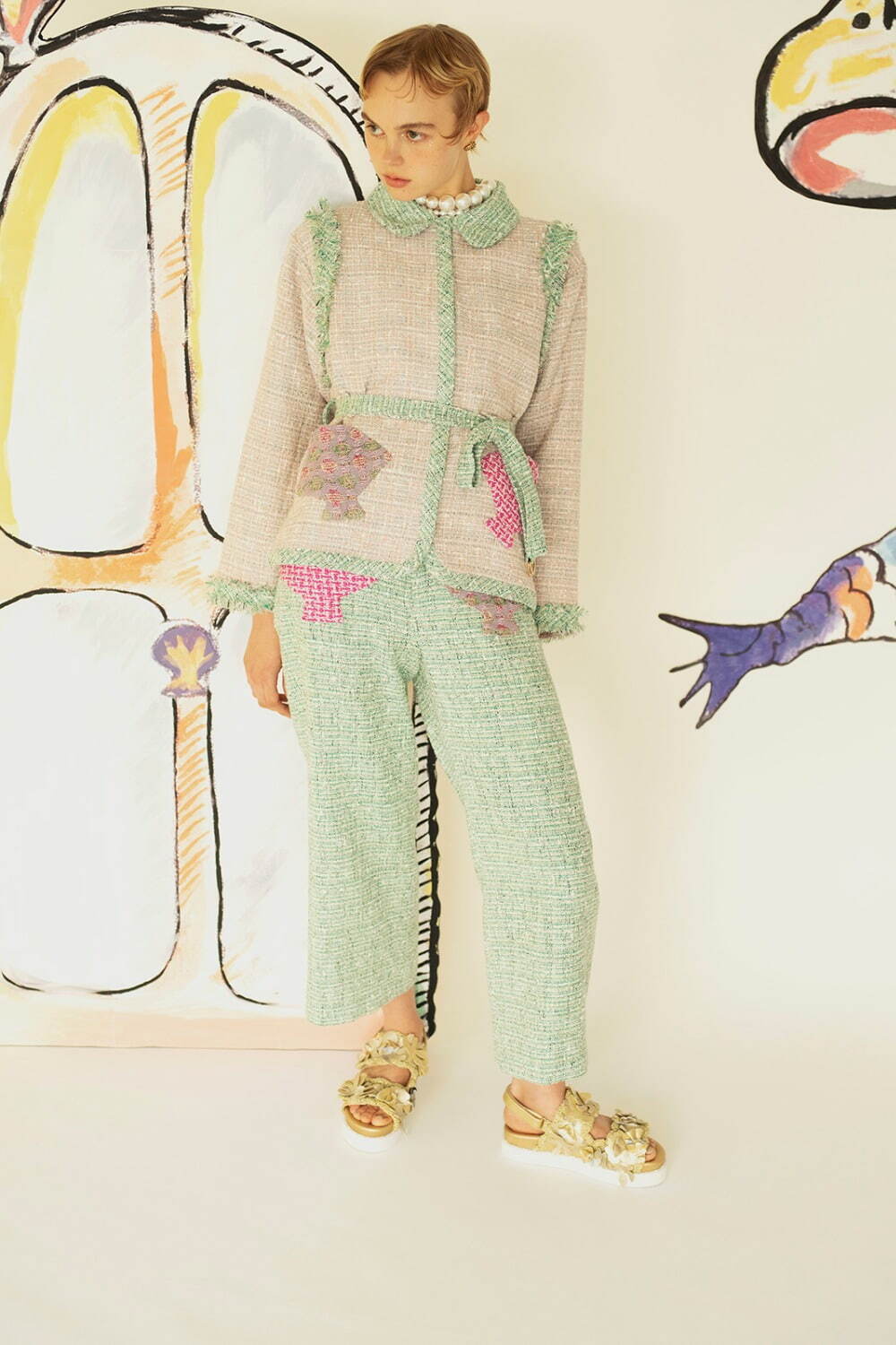 ツモリチサト(TSUMORI CHISATO) 2024年春夏ウィメンズコレクション  - 写真61