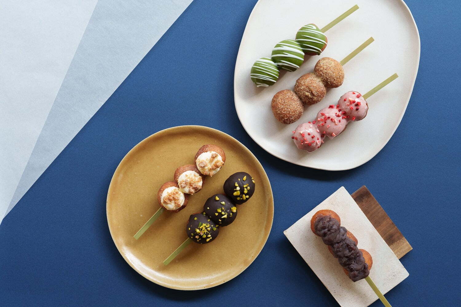 コエ ドーナツ京都の秋限定“お団子”風ドーナツ、ピスタチオ×チョコレートなど新フレーバー