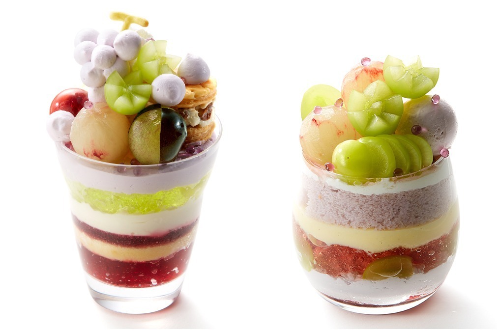 ぶどう｜タカノフルーツパーラーの9月限定「ぶどうスイーツ」“シャインマスカット＆ピオーネ主役”のパフェなど