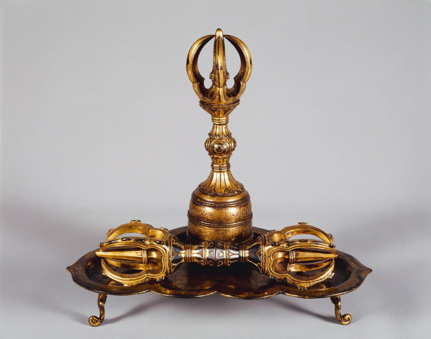 国宝 《金銅密教法具》 中国・唐 9世紀 京都・教王護国寺(東寺)