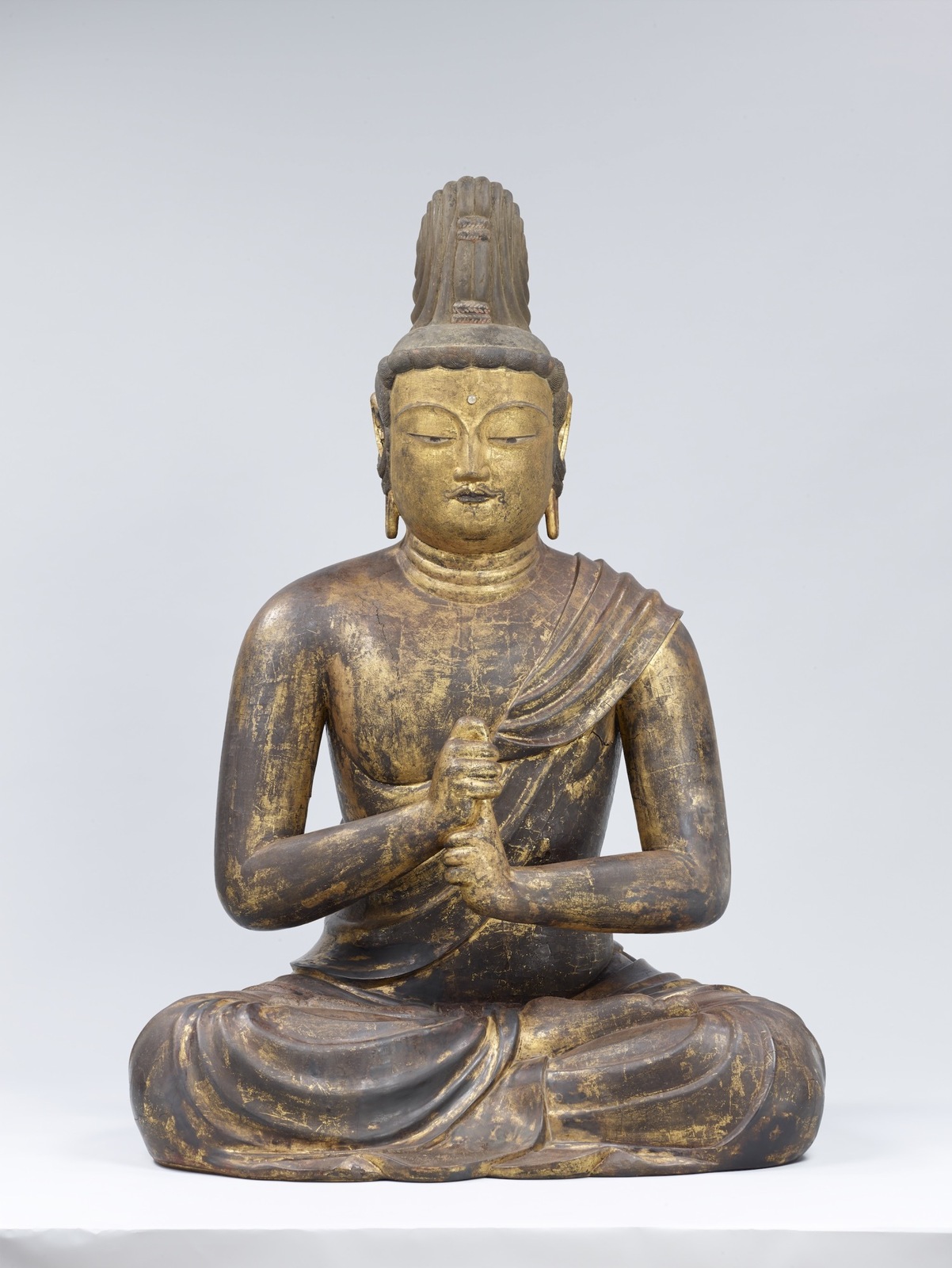 国宝 《五智如来坐像のうち大日如来》 平安時代 9世紀 京都・安祥寺