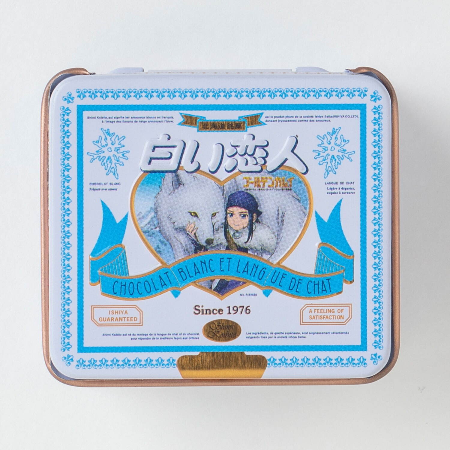 非売品 ゴールデンカムイ 白石由竹 白い恋人 オリジナル缶 写真2/7｜「白い恋人」×『ゴールデンカムイ』コラボ缶マグネット