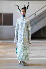 ペイデフェ 2024年春夏コレクション - 重圧から解き放たれた“泳ぎ”｜写真17