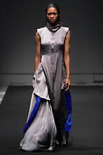 イージェイ シェヤン 2024年春夏コレクション - 夜の街のコンクリートを着想源に｜写真33